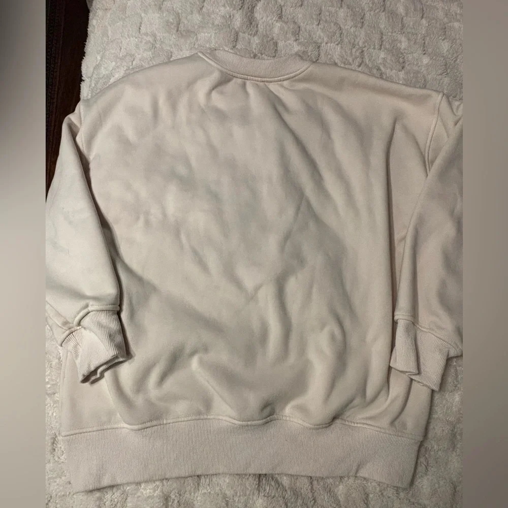 The Couch Club Beige Crew Neck Sweater - Picture 4 of 5